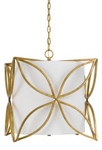  FX-3602-3 - 19.5" Inch Metal Chandelier in French Gold