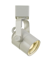  HT-611S-WH - 5" Height Metal Track Head in White