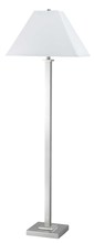  LA-60003FL-1 - 59" Tall Metal Floor Lamp in Chrome Finish