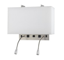  LA-8029W2L-1-BS - 60W X 2 Wall Lamp