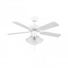 Concord Fans 42HEH5WH-MB-LED - LED 42IN HERITAGE HOME FAN 3LT WH