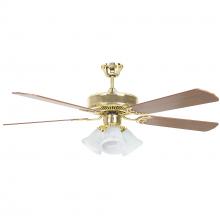Concord Fans 52HEH5BB-MB-LED - LED 52IN HERITAGE HOME FAN W/LT KIT BB
