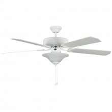 Concord Fans 52HES5WH-MB-LED - LED 52 IN HERITAGE SQ FAN 3LT WH