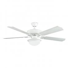 Concord Fans 52HEF5WH-ES-LED - 52IN HERITAGE FUSION FAN  W/ LED LIGHT WH