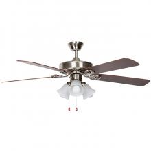 Concord Fans 52HEH5ST-LED-QC - LED HERITAGE HOME EASY HANG FAN 52 IN