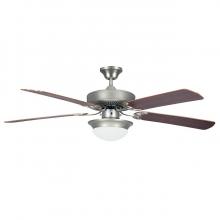 Concord Fans 52HEF5SN-ES-LED - 52IN HERITAGE FUSION FAN  W/ LED LIGHT SN