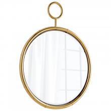  08588 - Circular Mirror | Brass