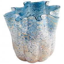  10878 - Meduse Vase|Blue - Medium