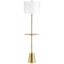  10950 - Peplum Floor Lamp | Brass