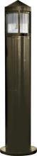 Dabmar D123-50-BZ - FIBERGLASS BOLLARD UP LIGHT 50W MH 120V