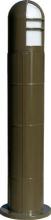 Dabmar D132-35-BZ - FIBERGLASS BOLLARD OPEN 1/2 CAGE 35W HPS 120V