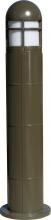 Dabmar D145-BZ - FIBERGLASS BOLLARD OPEN CAGE 13W DL-S13-GU24 120V