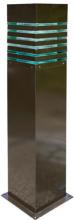 Dabmar D176-35-BZ - STEEL SQUARE BOLLARD 35W MH 120V