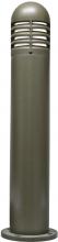 Dabmar D180-BZ - FIBERGLASS LOUVERED BOLLARD INCAND 120V