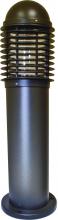 Dabmar D3394-BZ - CAST ALUMINUM BOLLARD 50W HPS 120V 24"