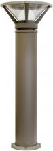 Dabmar D480-LED112-BZ - CAST ALUM BOLLARD G24 2PIN 20W 112 LEDS 120-277V