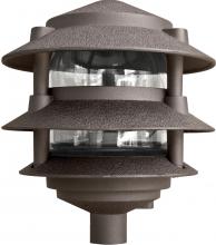  D5310-LED6-BZ - PAGODA FIX 3 TIER 10"TOP 3"BASE 6W LED 120V