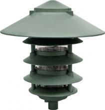  D5560-G - PAGODA FIX 5 TIER 10"TOP 1/2"BASE 6W FILAMENT LED 120V