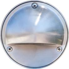  LV605-SS - Cast Aluminum Surface Mount Hooded Brick/Step/Wall/Deck Light