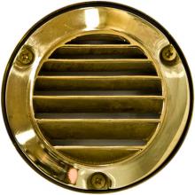  LV610 - SOLID BRASS LOUVERED STEP LIGHT 20W JC 12V