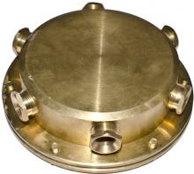  UWB-6 - SOLID BRASS UNDERWATER CONNECTION BOX 5 LIGHT