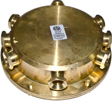  UWB-8 - SOLID BRASS UNDERWATER CONNECTION BOX 7 LIGHT