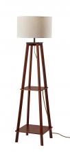  3056-15 - Kirby Shelf Floor Lamp