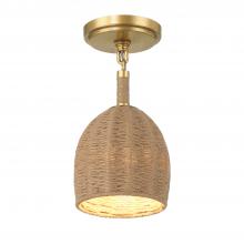  JAC-10502-SG_CEILING - Jace 1 Light Soft Gold Semi Flush