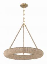  OAK-7536-SG - Oakley Integrated LED Soft Gold Chandelier