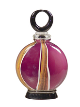Dale Tiffany AG500289 - Melrose Hand Blown Art Glass Perfume Bottle
