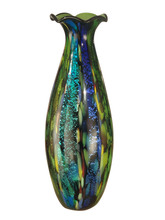  AV12159 - Abercrombie Hand Blown Art Glass Vase