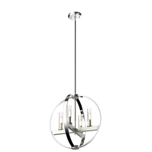  DVP28848CH/SN-CL - Mont Royal 4 Light Pendant