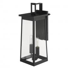  1212BK - Alden 2-Light Matte Black Wall Light