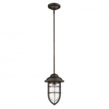  1706ORB - Dylan 1-Light Oil-Rubbed Bronze Convertible Mini-Pendant