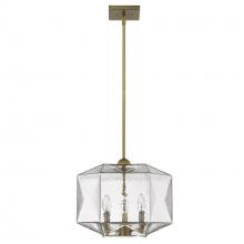  IN21212BR - Loft 3-Light Brass Pendant