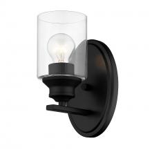  IN41450BK - Gemma 1-Light Matte Black Sconce