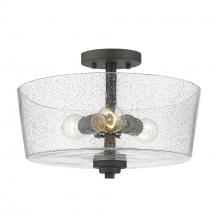  IN61104ORB - Rowe 3-Light Oil-Rubbed Bronze Semi-Flush Mount