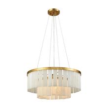  1142-013 - Orchestra 1-Light Chandelier in Gold Leaf