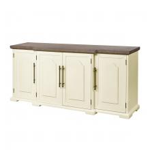 ELK Home Plus 17217-CR - Locksmith Credenza - 4 Door Cream