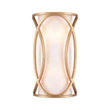  33421/2 - Ringlets 2-Light sconce in  Matte Gold