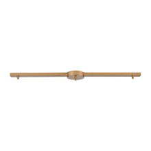  3L-SB - Pendant Options 3-Hole Linear Bar for Pendants in Satin Brass