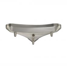  3T-SN - 3-Light Triangle Pan - Satin Nickel