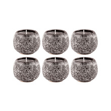  444548/S6 - Varanasi 1.75-inch Votives in Brown (Set of 6)