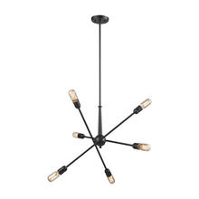  46227/6 - Delphine 6-Light Chandelier in Oil Rubbed Bronze