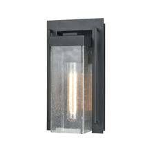 ELK Home Plus 47500/1 - Overton 1-Light Outdoor Sconce in Matte Black