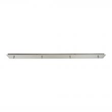  4LP-SN - Pendant Options 4 Light Linear Pan in Satin Nickel