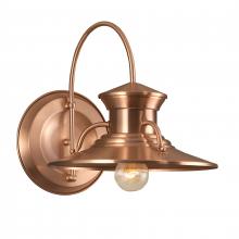  5155-CO-NG - Budapest 12.5'' High 1-Light Outdoor Sconce - Copper