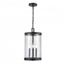  69745/3 - Mendoza 10.25'' Wide 3-Light Pendant - Matte Black