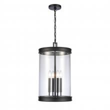  69746/4 - Mendoza 12.75'' Wide 4-Light Pendant - Matte Black