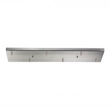  6RC-SN - Illuminare Accessories Rectangular Pan for 6 Lights in Satin Nickel